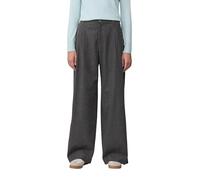 s.Oliver Damen Hose - Flanell, Wide Leg, High Rise