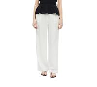 Leinenmixhose mit Elastikbund 36/REG weiß 2179148.0100.36_REG