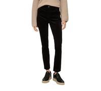 s.Oliver Damen Hose lang, Slim Fit Black 34
