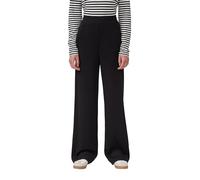 s.Oliver Damen Hose - Scuba, Wide Leg, Elastikbund, High Rise