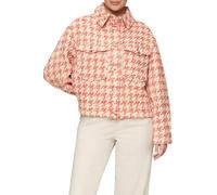 s.Oliver Damen Indoor-Jacke - Bouclé, kariert, Relaxed Fit