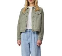 Elastische Jeansjacke mit seitlichen Eingrifftaschen 44 grün 2163575.73Z8.44