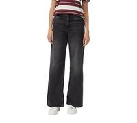 s.Oliver Jeans SURI - Regular Fit, High Rise, Wide Leg - Damen 38/32 Grau