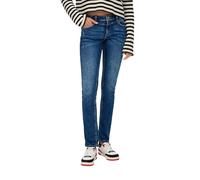 s.Oliver Damen Jeans Hose Slim Fit, Blau ,34W / 34L