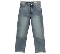 s.Oliver Damen Jeans, Jeans Karolin Cropped Straight Leg, Light Blue Denim, 44W / 34L EU