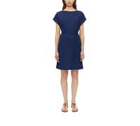 Strukturiertes Jersey-Kleid im Relaxed Fit 40 blau 2182252.5748.40