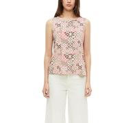 s.Oliver Damen Jersey-Top - Relaxed Fit, ärmellos, Rundhalsausschnitt, weich und elastisch