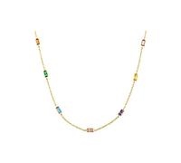 s.Oliver Damen-Kette 925er Silber 1 Zirkonia