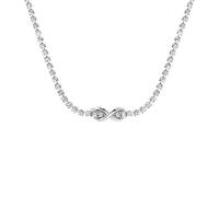 s.Oliver Damen-Kette 925er Silber 146 Zirkonia