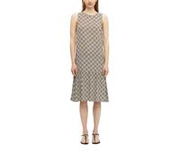 s.Oliver Stufenkleid aus Viskose Braun/Beige Größe 38