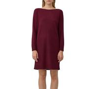s.Oliver Damen Kleid - Feinstrick, U-Boot-Ausschnitt, Regular Fit