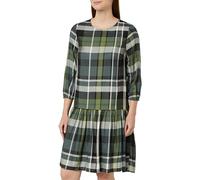 s.Oliver Damen Kleid kariert Green, 46