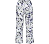 s.Oliver Damen Lange Pyjamahose in Culotte-Schnitt mit Blumenprint