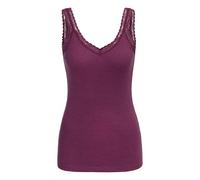 s.Oliver Damen LD-1SP Trägershirt/Cami Shirt, dunkelrot, 40 DE/42 DE