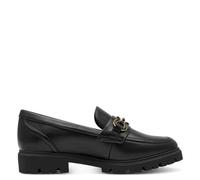 s.Oliver Damen Loafer mit Zierschnalle Elegant, Schwarz (Black Nappa), 42 EU