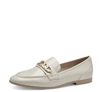 s.Oliver Damen Loafer ohne Absatz Klassisch Elegant, Beige (Nude), 38