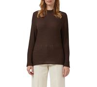 Longsleeve mit offener Struktur im Slim-Fit 36 braun 2170130.8945.36