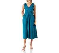 s.Oliver Damen Midi Kleid, Regular Fit Midi Kleid, Regular Fit, 6768 Petrol, 40