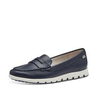 s.Oliver Damen Mokassins aus Kunstleder Elegant, Blau (Navy), 41 EU