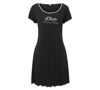 S.OLIVER Damen Nachthemd schwarz Gr.40/42