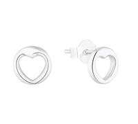 s.Oliver Damen Ohrstecker 2035754 Herz Silber