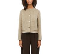 Doubleface-Jacke mit Druckknöpfen und aufgesetzten Taschen 38 braun 2181215.84Q2.38