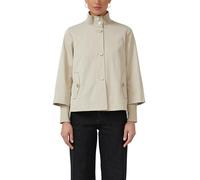 s.Oliver Damen Outdoor-Jacke - Relaxed Fit, Strickkragen, Rippbündchen