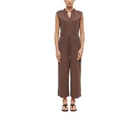 s.Oliver Damen Overall - Regular Fit, Rüschenkragen, Schmuckperlen