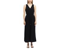 s.Oliver Damen Overall - Relaxed Fit, ärmellos, V-Ausschnitt, Wide Leg, Musselin