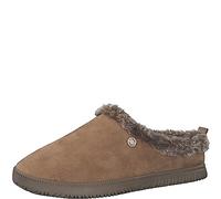 s.Oliver Damen Pantoffeln zum Reinschlüpfen Flauschig Braun (Cognac), 40