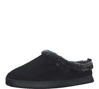 s.Oliver Damen Pantoffeln zum Reinschlüpfen Flauschig Schwarz (Black), 41