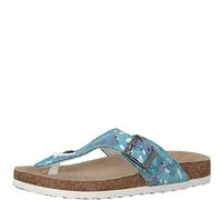 s.Oliver Damen Pantoletten 57110-30,Frauen Hausschuh,Pantoffel,Slipper,Slides,Aqua Comb,37 EU