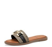 s.Oliver Damen Pantoletten Elegant Sommer, Schwarz (Black), 37 EU