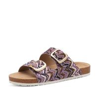 s.Oliver Damen Pantoletten mit Schnallen Bequem, Lila (Lilac), 37 EU