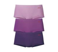 Panty S.OLIVER, Damen, Gr. 48/50 (XXL), bunt (beere, lila), Jersey, Obermaterial: 90% Baumwolle, 10% Elasthan (LYCRA), unifarben, körpernah, Unterhosen Panty, aus elastischer Baumwoll-Qualität (366557