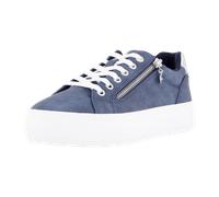 s.Oliver Damen Plateau Schnürschuhe für Damen, blau, Größe 37 EU