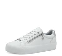 s.Oliver Damen Plateau Schnürschuhe für Damen, weiß, Größe 41 EU