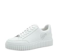 s.Oliver Damen Plateau Schnürschuhe für Damen, weiß, Größe 42 EU