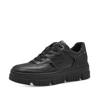 s.Oliver Damen Plateau Sneaker Low Top Vegan, Schwarz (Black), 37 EU