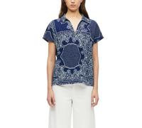 Strukturiertes Jersey-Polo 34 blau 2182250.57A1.34