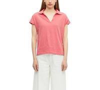 T-Shirt mit Polokragen und überschnittenen Schultern 44 pink 2181043.4239.44