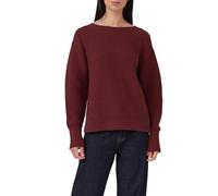 Strukturierter Strickpullover in Oversize mit Rippbündchen 46 rot 2170430.3902.46