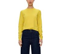 s.Oliver Damen Pullover Langarm Yellow 36