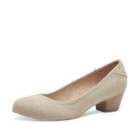 s.Oliver Damen Pumps Kleiner Absatz Elegant, Beige (Cream), 37