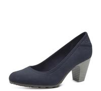 s.Oliver Damen Pumps mit Blockabsatz Bequem, Blau (Navy), 39 EU
