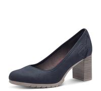 s.Oliver Damen Pumps mit Blockabsatz Elegant, Blau (Navy), 38 EU