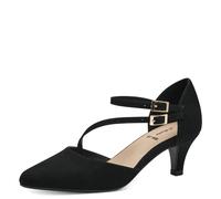 s.Oliver Damen Pumps mit Riemen Spitz Elegant, Schwarz (Black), 37 EU
