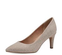 s.Oliver Damen Pumps Spitz mit Stilettoabsatz, Gold (Champagne Glit), 39 EU