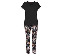Pyjama S.OLIVER Gr. 40/42, schwarz Damen Homewear-Sets (76620338-40) schwarz