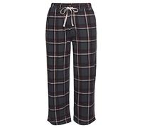 S.OLIVER Damen Pyjamahose bordeaux-kariert Gr.36/38